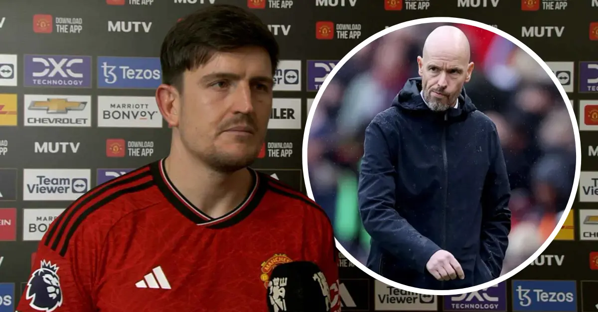 Maguire không đồng tình với HLV Ten Hag về lý do khiến Man Utd thất bại trước Fulham