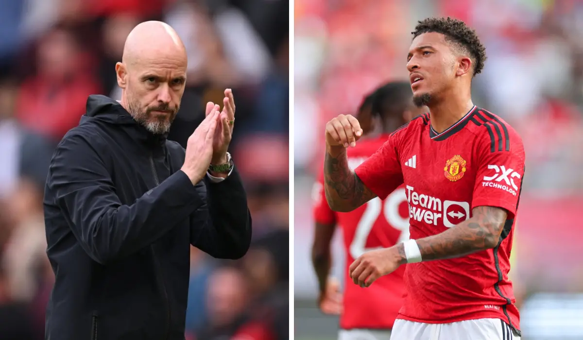 Erik ten Hag bị chỉ trích vì không biết sử dụng Jadon Sancho