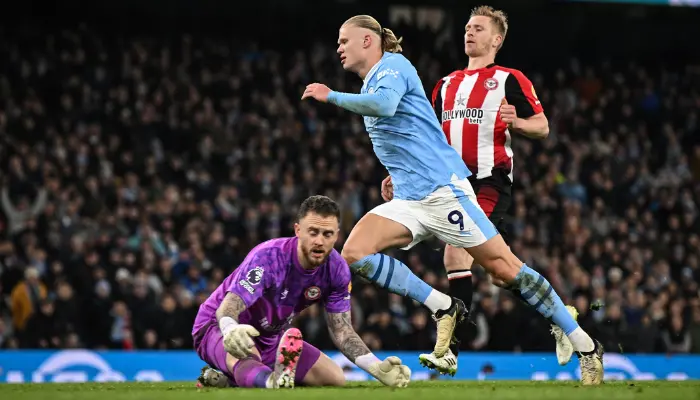 Man City từng đánh bại Brentford vào tháng 2, dù có hiệp 1 khó khăn.