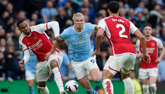 Arsenal khiến Man City gặp bế tắc trong suốt 90 phút ở Etihad.