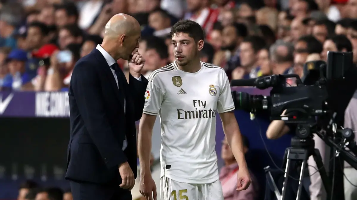 Fede Valverde Zinedine Zidane