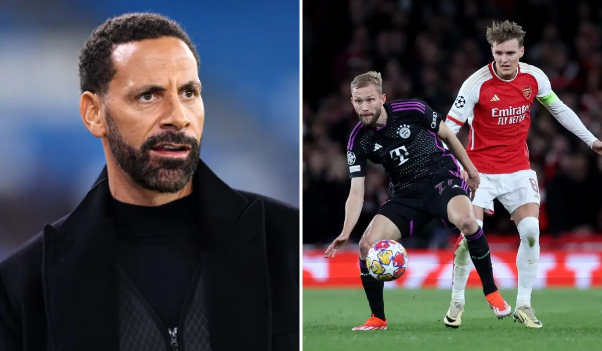 Rio Ferdinand vẽ ra cái kết cho trận tứ kết lượt về giữa Bayern và Arsenal