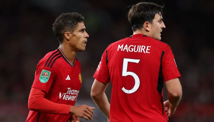 Maguire và Varane đều đã gặp những chấn thương khác nhau.