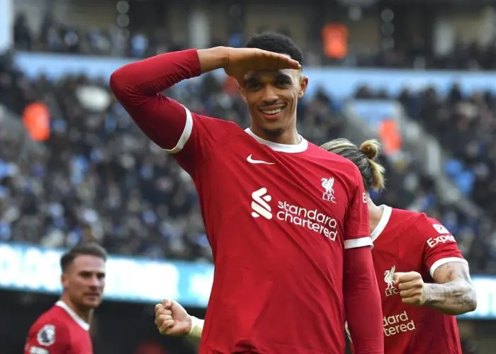 hậu vệ cánh phải của Liverpool Trent Alexander-Arnold