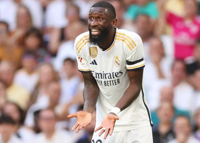 hậu vệ của Real Madrid Antonio Rudiger