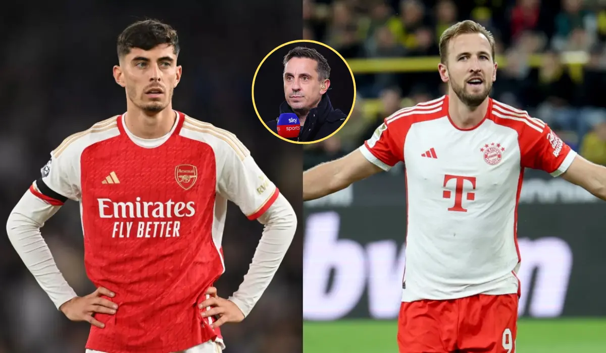 Neville dự đoán kết cục 'viên mãn nhất' cho cặp đấu Arsenal và Bayern