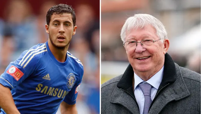 Hazard và Sir Alex