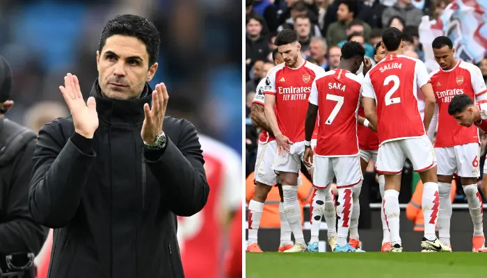 HLV Arteta và các ngôi sao Arsenal