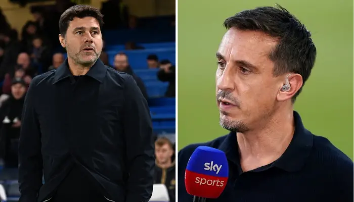 HLK Pochettino và Gary Neville