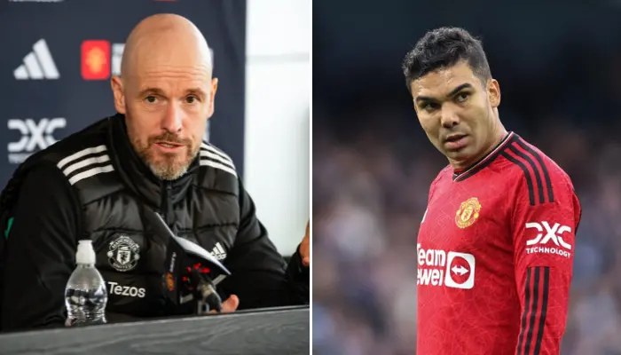 HLV Ten Hag và Casemiro