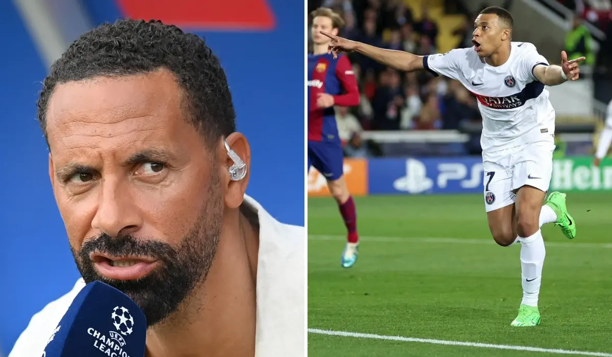 Ferdinand gọi Mbappe là 'món quà của thượng đế' sau khi giúp PSG đánh bại Barca