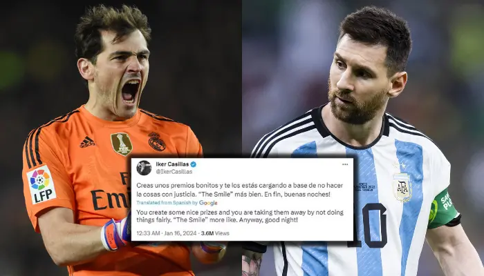 Iker Casillas - Lionel Messi