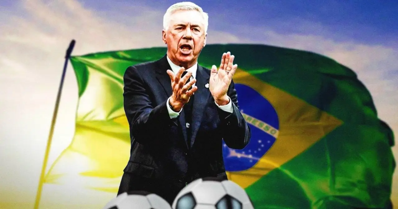 LĐBĐ Brazil đưa ra 'tối hậu thư' dành cho HLV Carlo Ancelotti