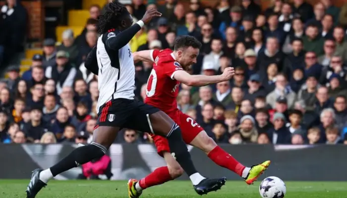 Jota vs Fulham