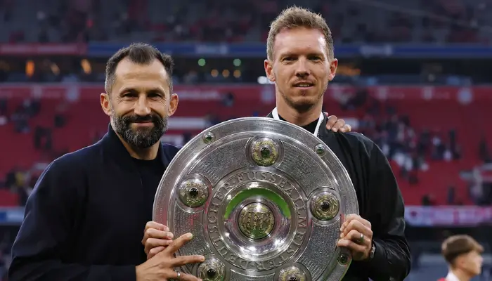 Nagelsmann từng giúp Bayern vô địch Bundesliga trước khi bị sa thải vào tháng 3 năm ngoái.