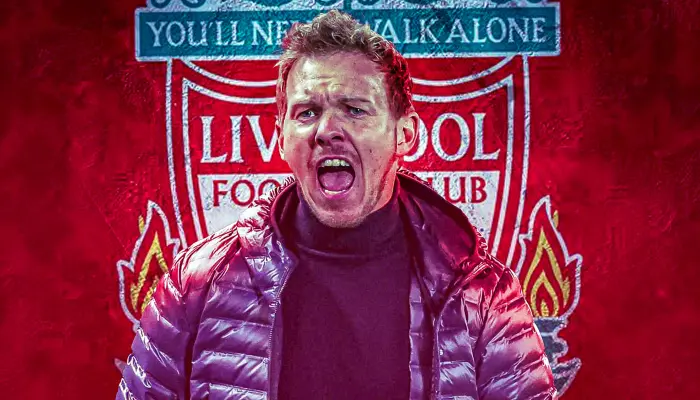 Julian Nagelsmann đến Liverpool