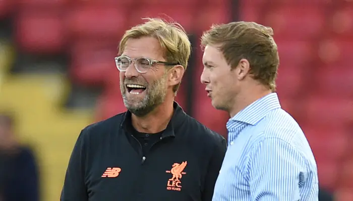 Jurgen Klopp vẫn đặt niềm tin vào Nagelsmann trên cương vị HLV tuyển Đức.