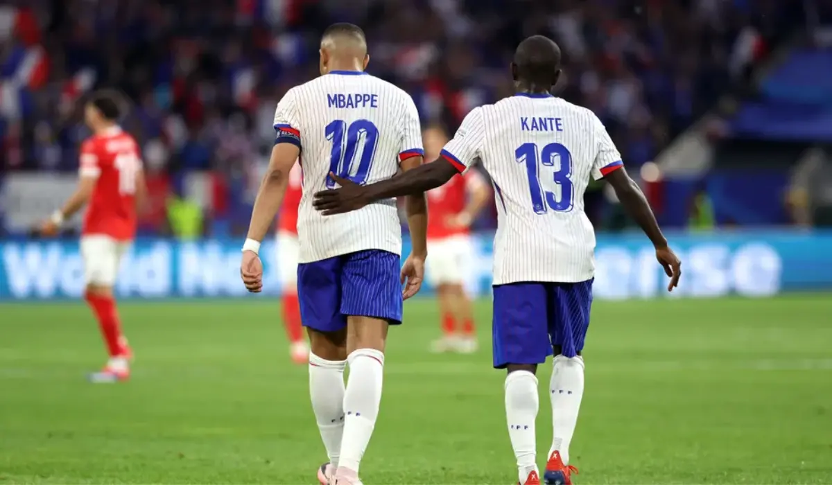 Mbappe và Kante