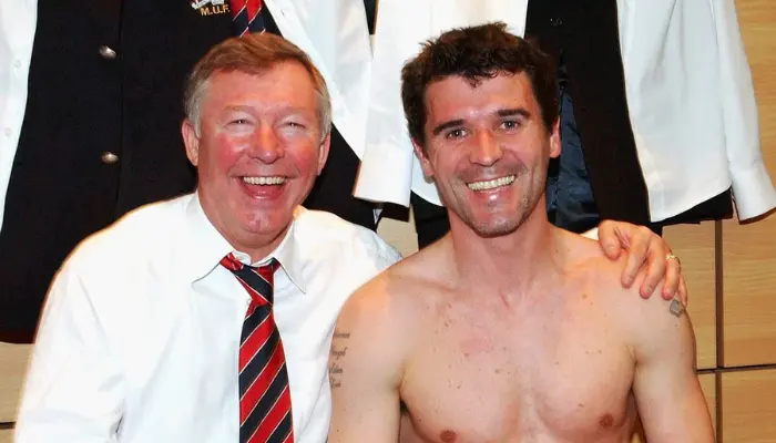 keane và sir alex