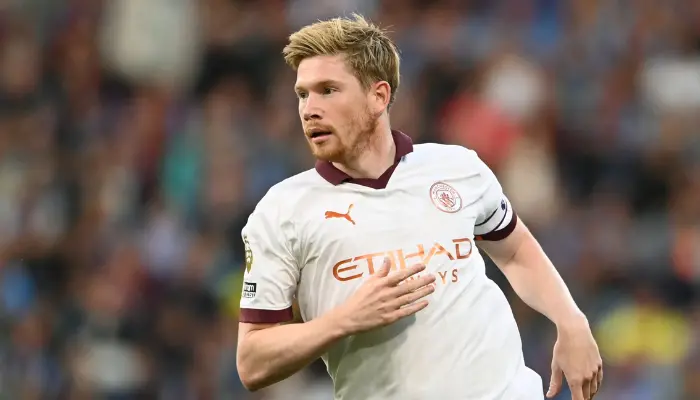 De Bruyne đã thi đấu chói sáng giúp Man City đánh bại Crystal Palace cuối tuần trước.