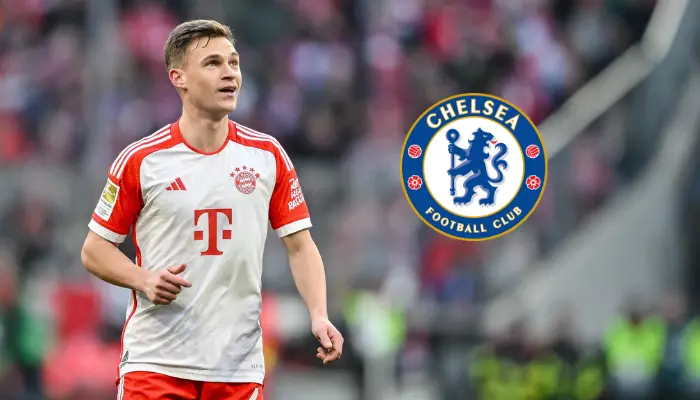 Kimmich đang ngưỡng mặt lên trời