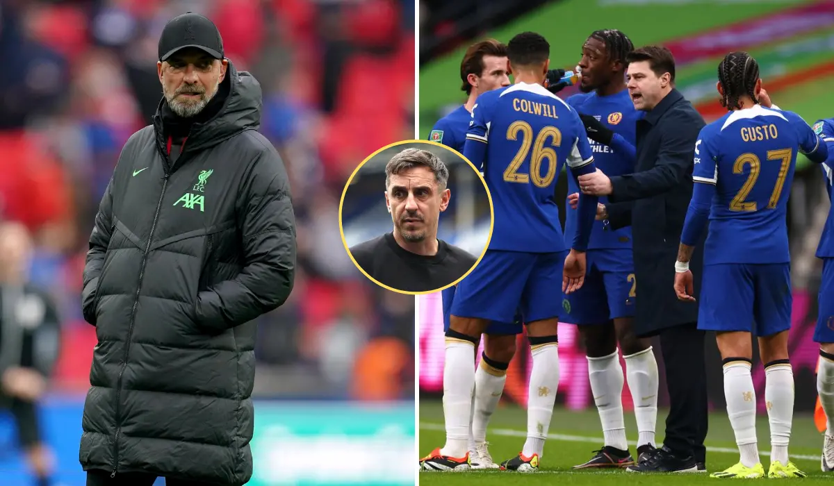 Klopp công khai bảo vệ Chelsea sau bình luận gây tranh cãi của Neville