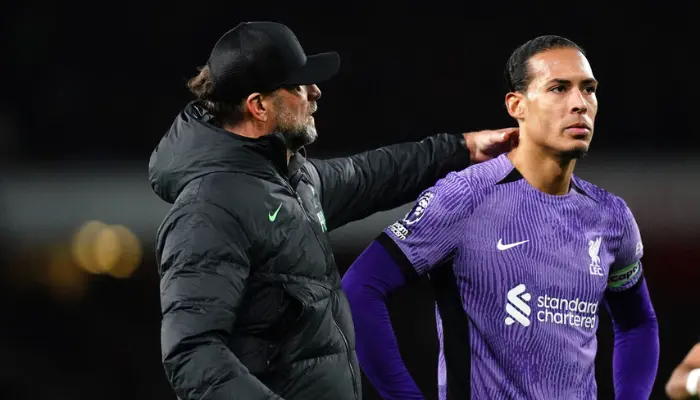 Klopp và Van Dijk