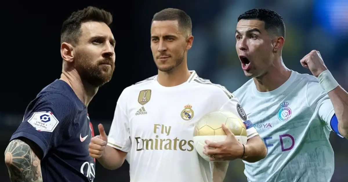 'Tôi không nghĩ vậy' - Hazard bất ngờ tự nhận mình giỏi hơn Cristiano Ronaldo