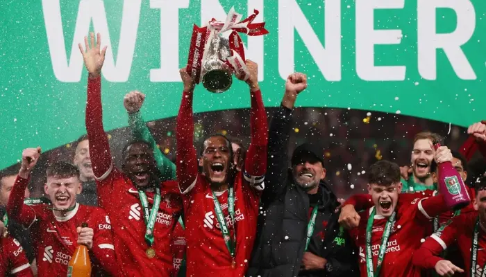 Chức vô địch Carabao Cup là danh hiệu đầu tiên của Liverpool ở mùa giải năm nay.