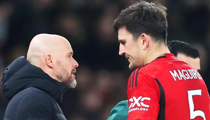 Maguire và ten Hag