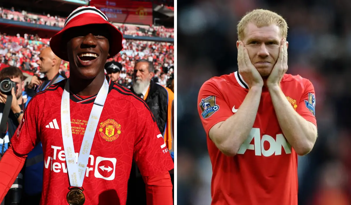 Kobbie Mainoo hay hơn Paul Scholes gấp 10 lần