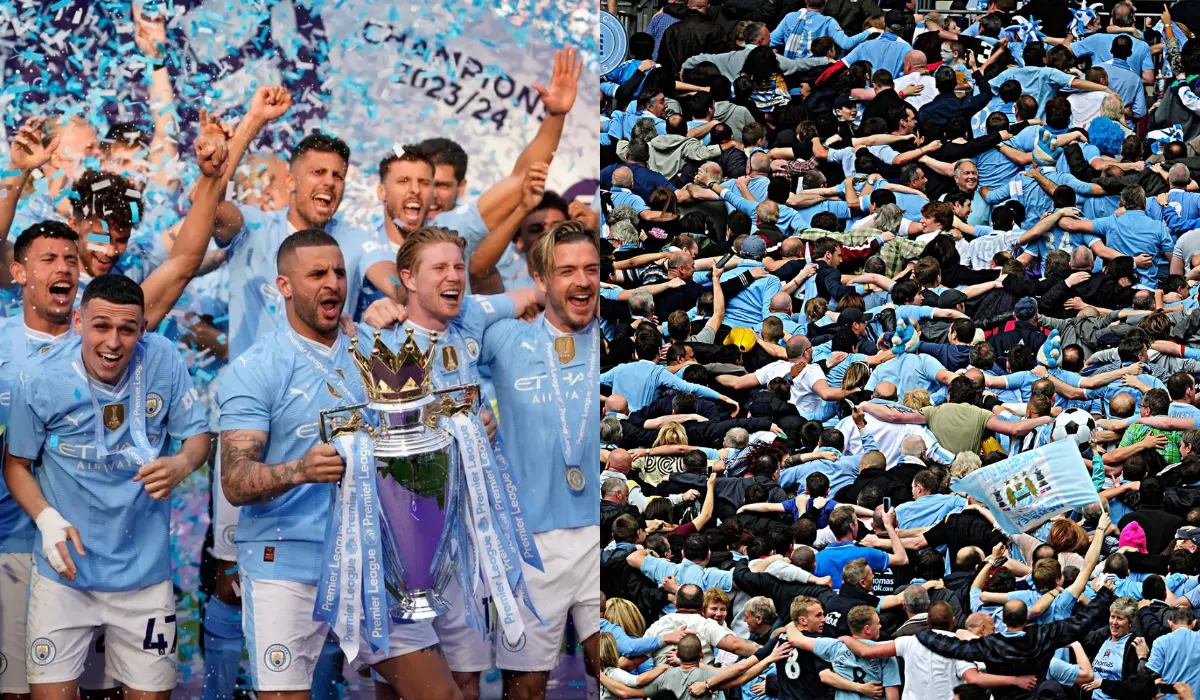 Man City và kiểu ăn mừng Poznan: Sự đoàn kết vay mượn từ Ba Lan