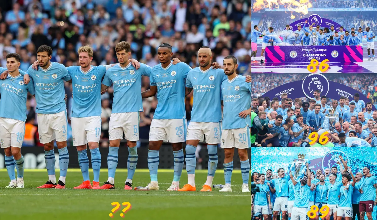 'Vua nước rút' Man City và số điểm khủng ở giai đoạn cuối các mùa giải