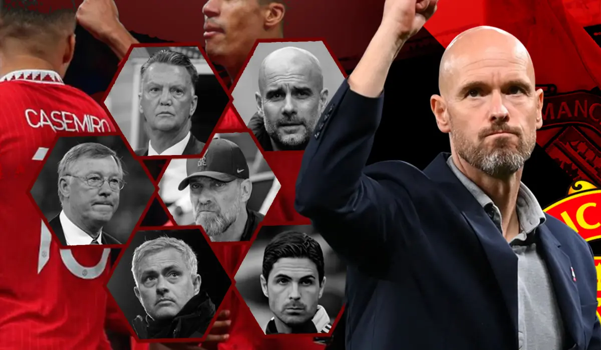 Ten Hag giỏi hơn cả Pep, Arteta, Klopp và Sir Alex nhưng vẫn bị sa thải