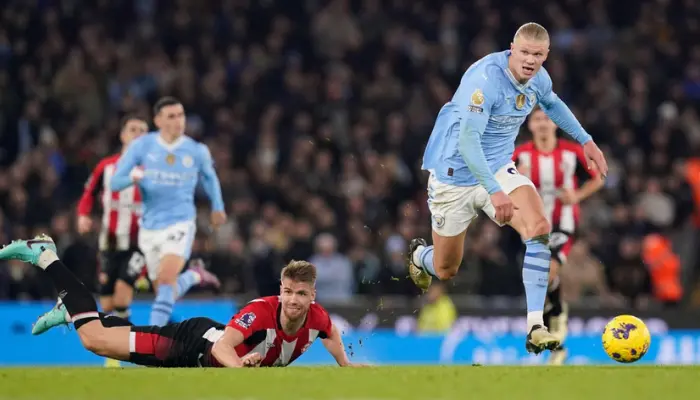 Manchester City 1-0 Brentford