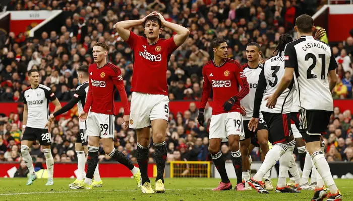 Manchester United 1-2 Fulham