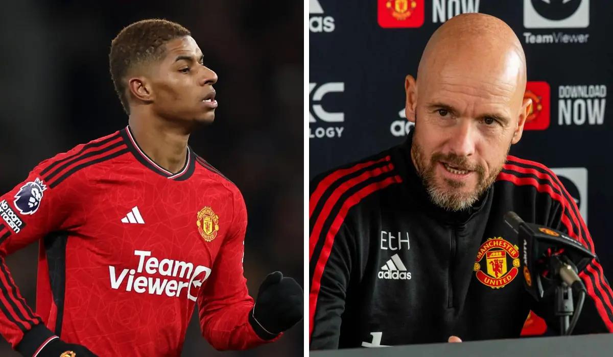 Sau khi bị kỷ luật, Marcus Rashford nhận thông điệp đặc biệt từ Erik ten Hag