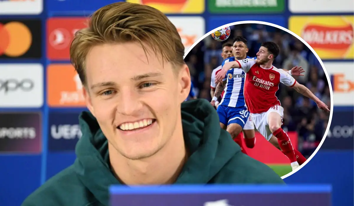 Martin Odegaard tự tin hóa giải lối chơi 'bẩn mắt' của Porto