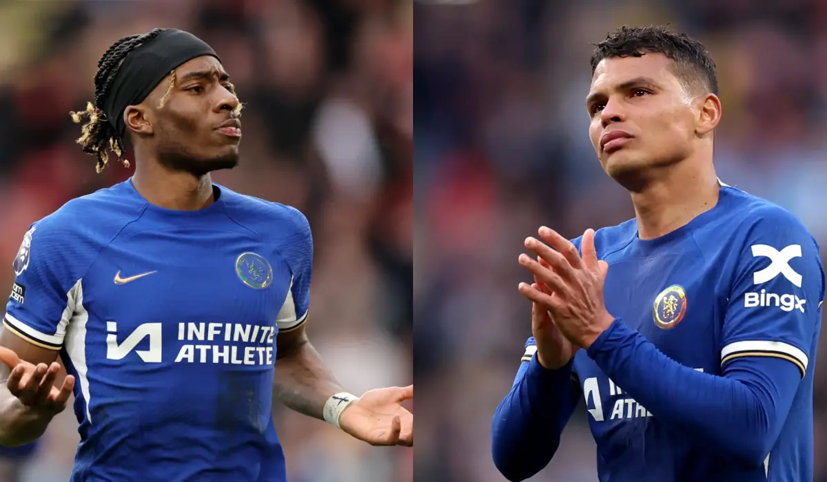 Madueke khiến NHM Chelsea 'sôi máu' trong lúc Thiago Silva bật khóc