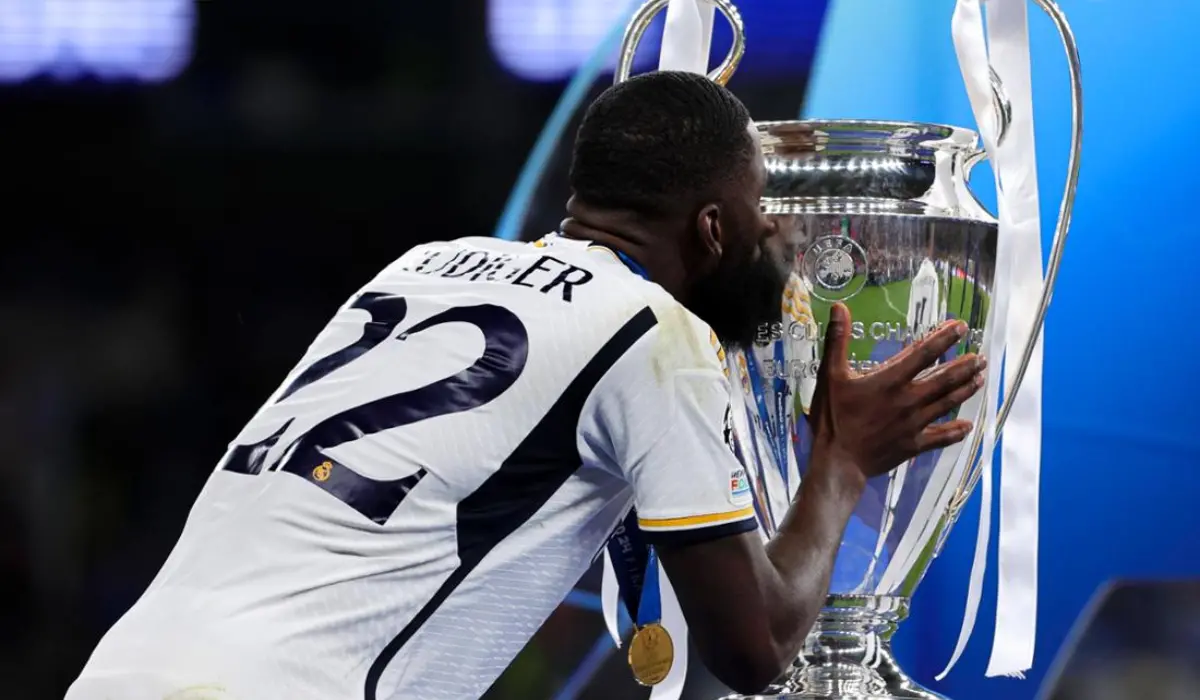 Rudiger vừa trải qua mùa giải 2023/2024 quá thành công cùng Real Madrid.