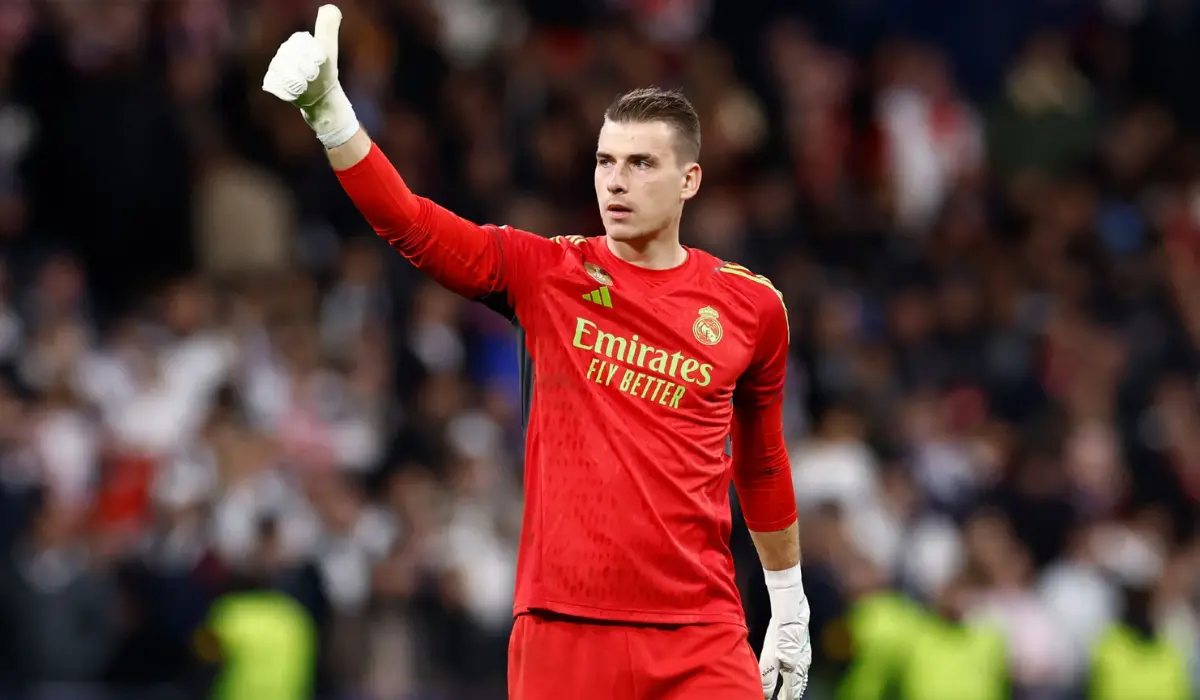 Tương lai của Lunin ở Real Madrid vẫn chưa được đảm bảo.