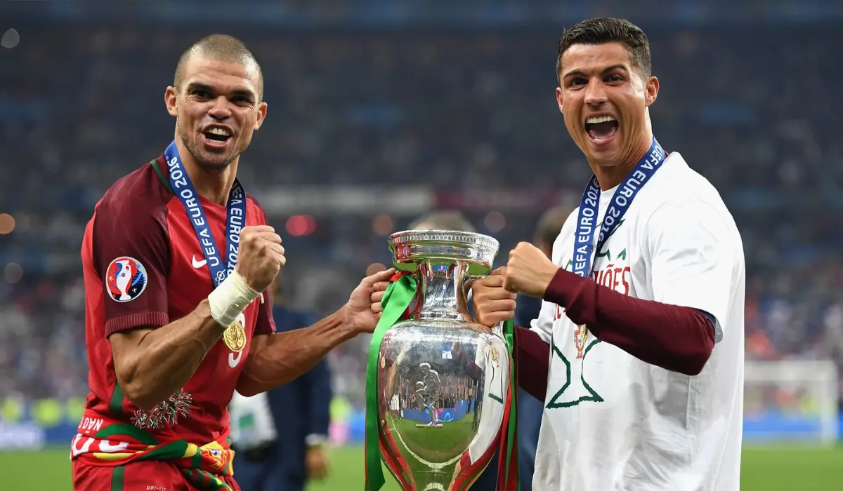 Pepe và Ronaldo là 2 nhân tố chủ chốt trong chức vô địch Euro 2016 của Bồ Đào Nha.