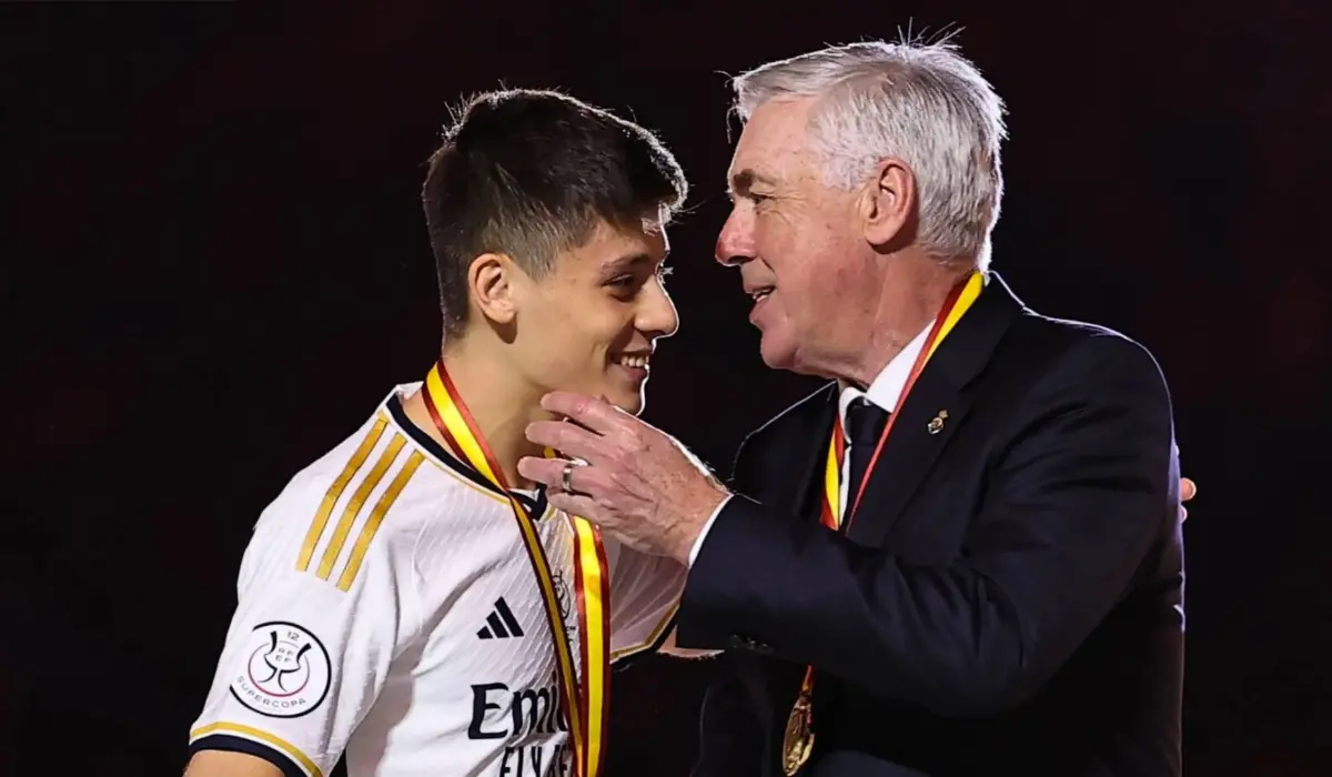 Ancelotti luôn dành sự quan tâm đặc biệt cho cậu học trò.