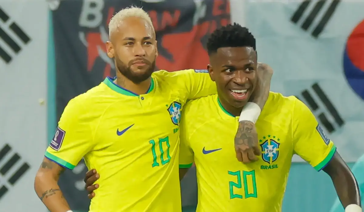 Sự nghiệp của Vini Jr. ở Brazil sẽ luôn gắn liền với Neymar.