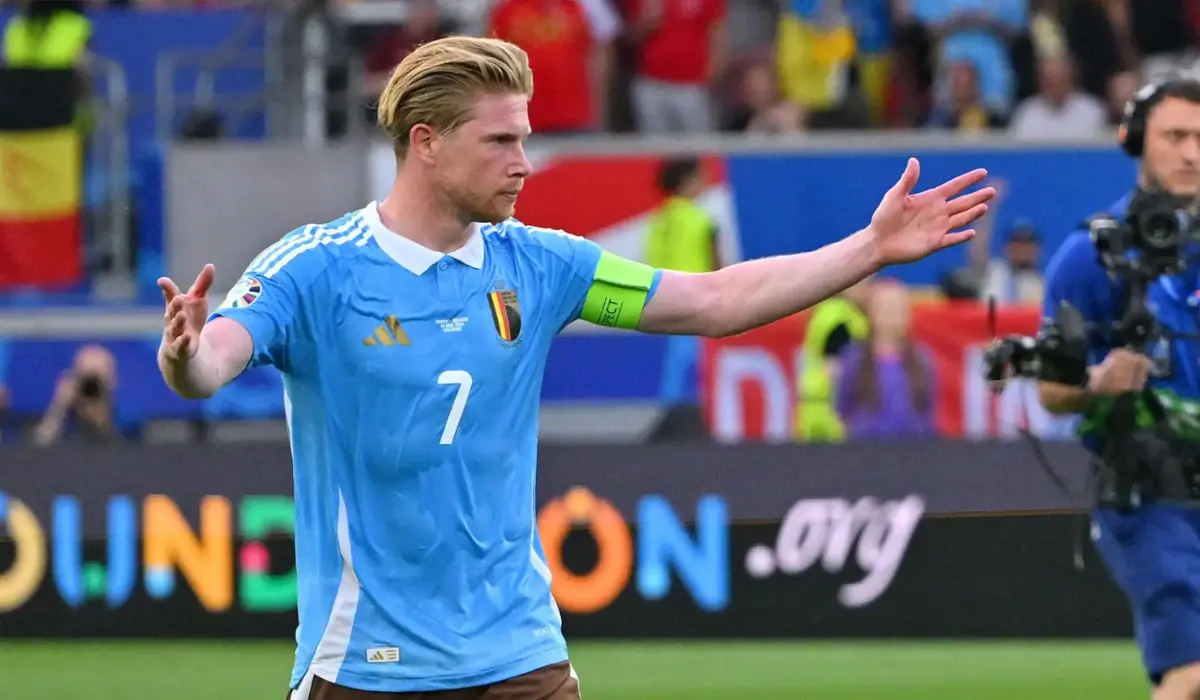 De Bruyne thừa nhận không muốn mạo hiểm ở quả phạt góc cuối trận gặp Ukraine.