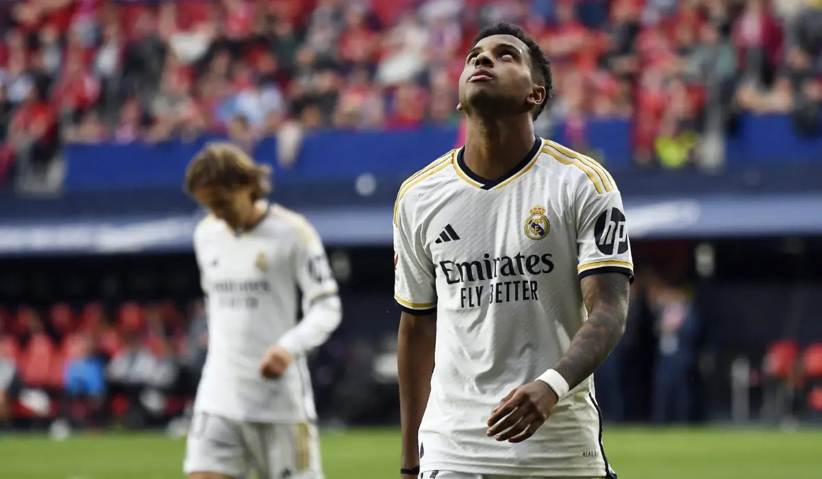 Rodrygo hiếm khi được chơi ở vị trí sở trường tại Real Madrid.