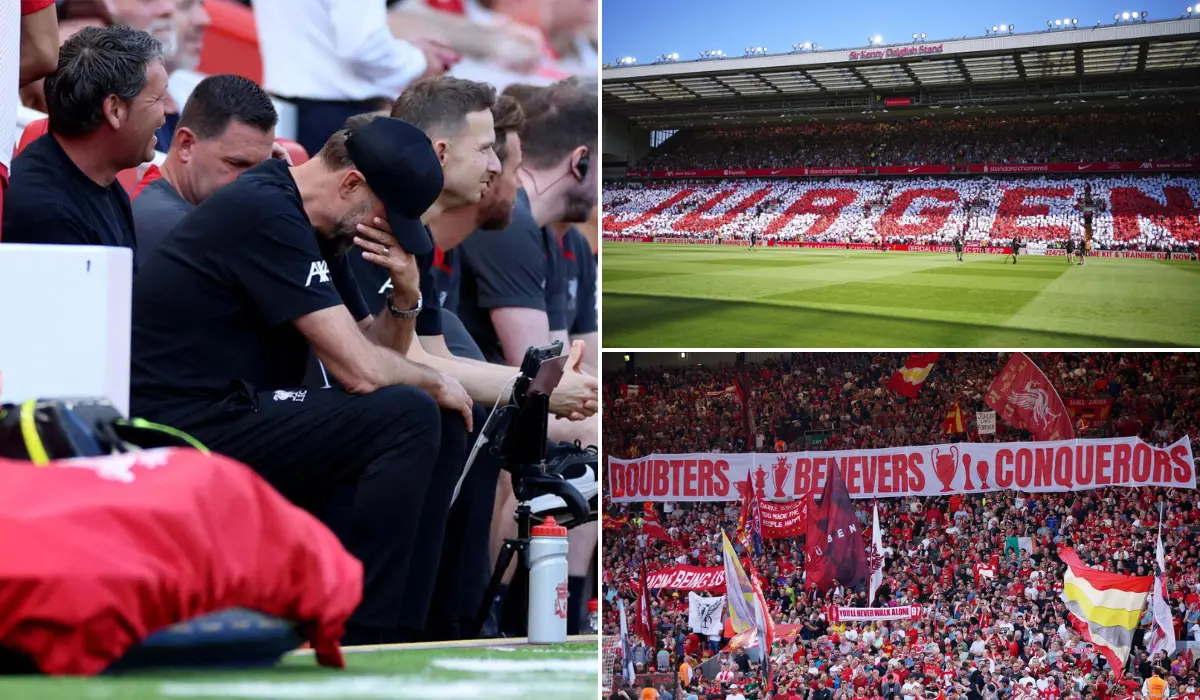 Klopp 'quyết tâm không khóc' trong ngày chia tay Anfield