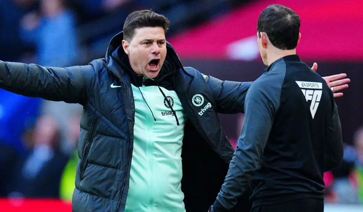 Pochettino tức giận đổ lỗi cho trọng tài sau thất bại trước Man City