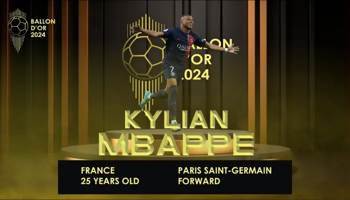 Mbappe QBV 2024