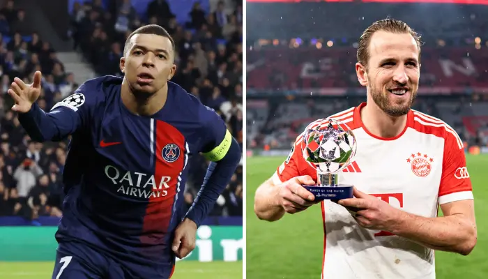 Mbappe và tiền đạo Kane